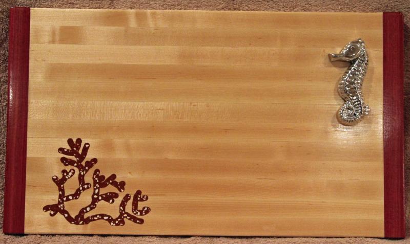 Coral Serving Tray